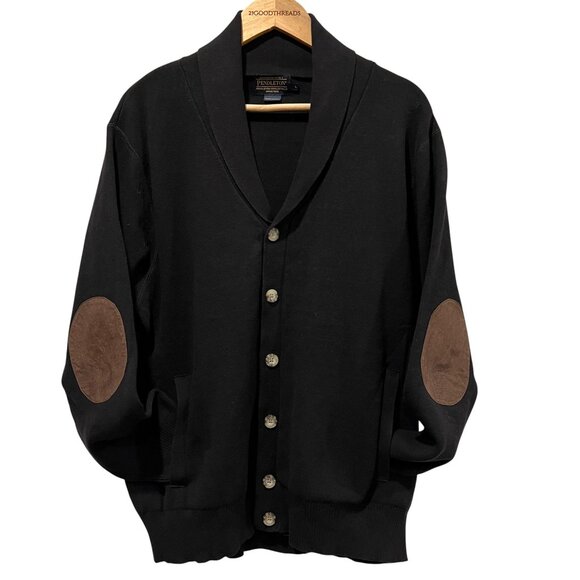 pendleton shawl collar cardigan